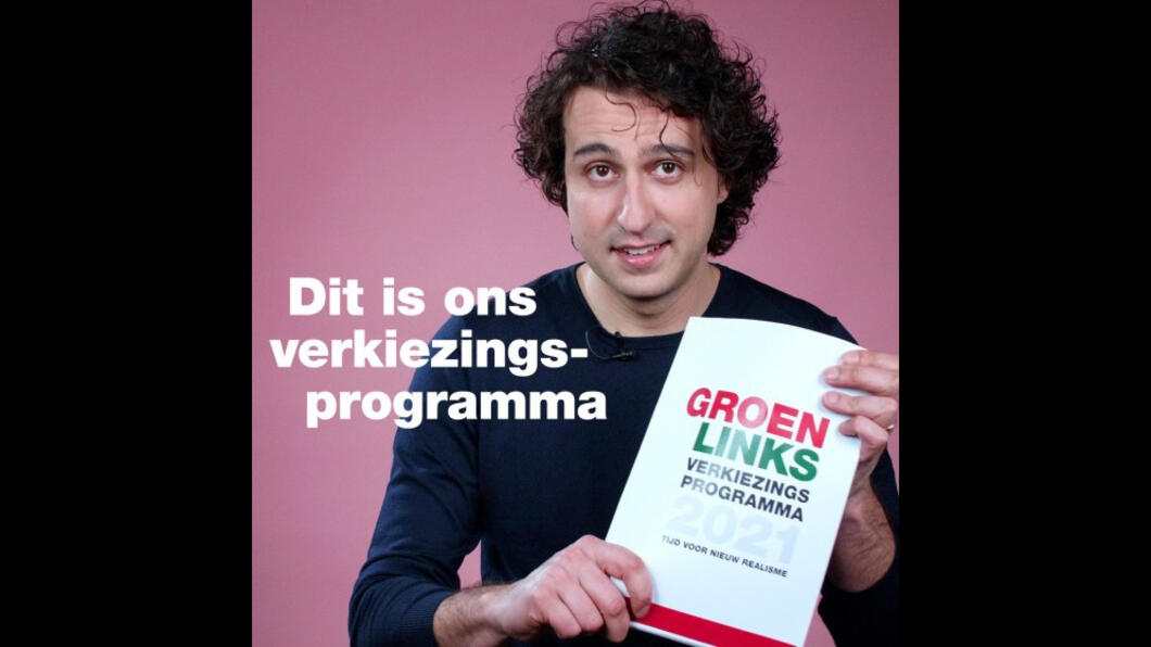 Jesse Klaver presenteert het verkiezingsprogramma