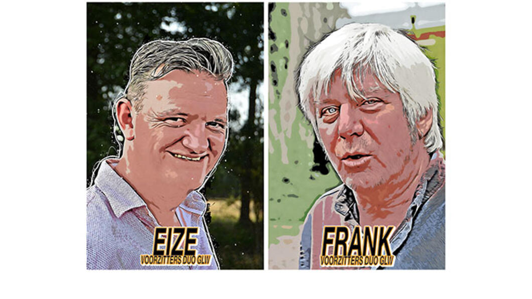 voorzitters Eize en Frank