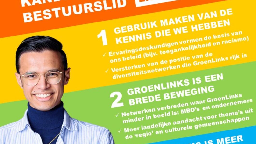 Flyer partijbestuurslid
