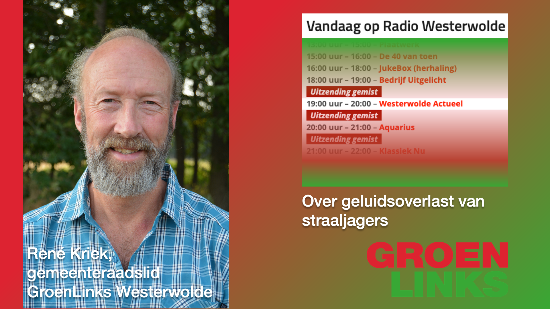 René op Radio Westerwolde