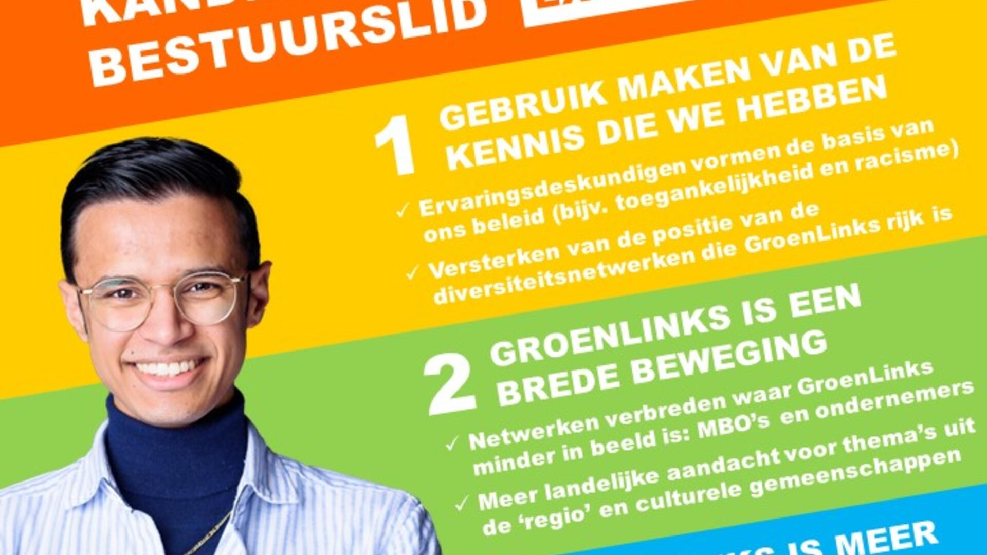 Flyer partijbestuurslid 