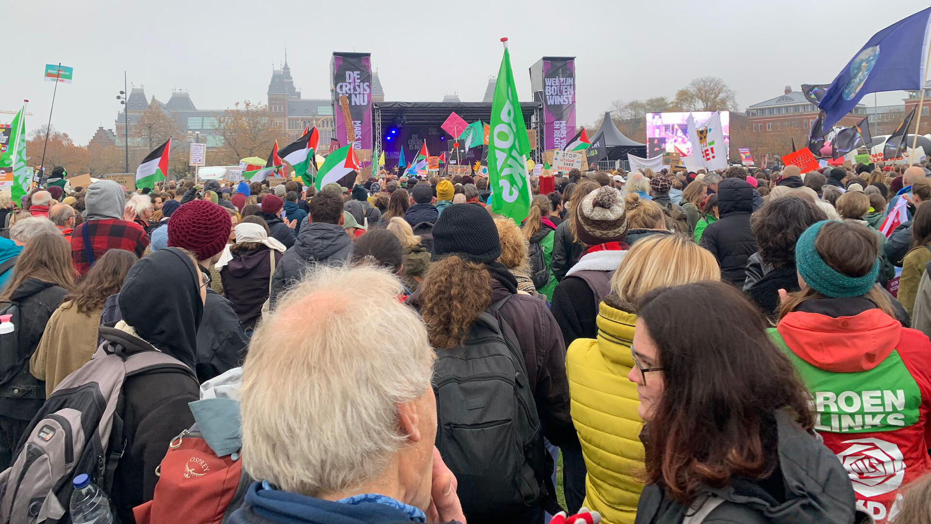 klimaatmars op de Dam